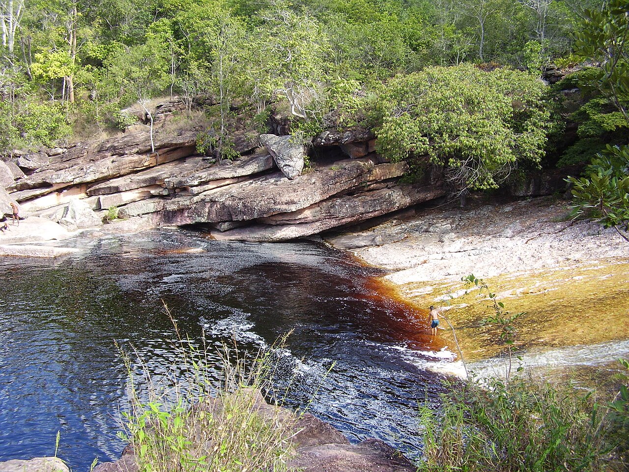 Trilha do Ribeirão do Meio (Tobogã Natural de Lençóis) - Foto 1